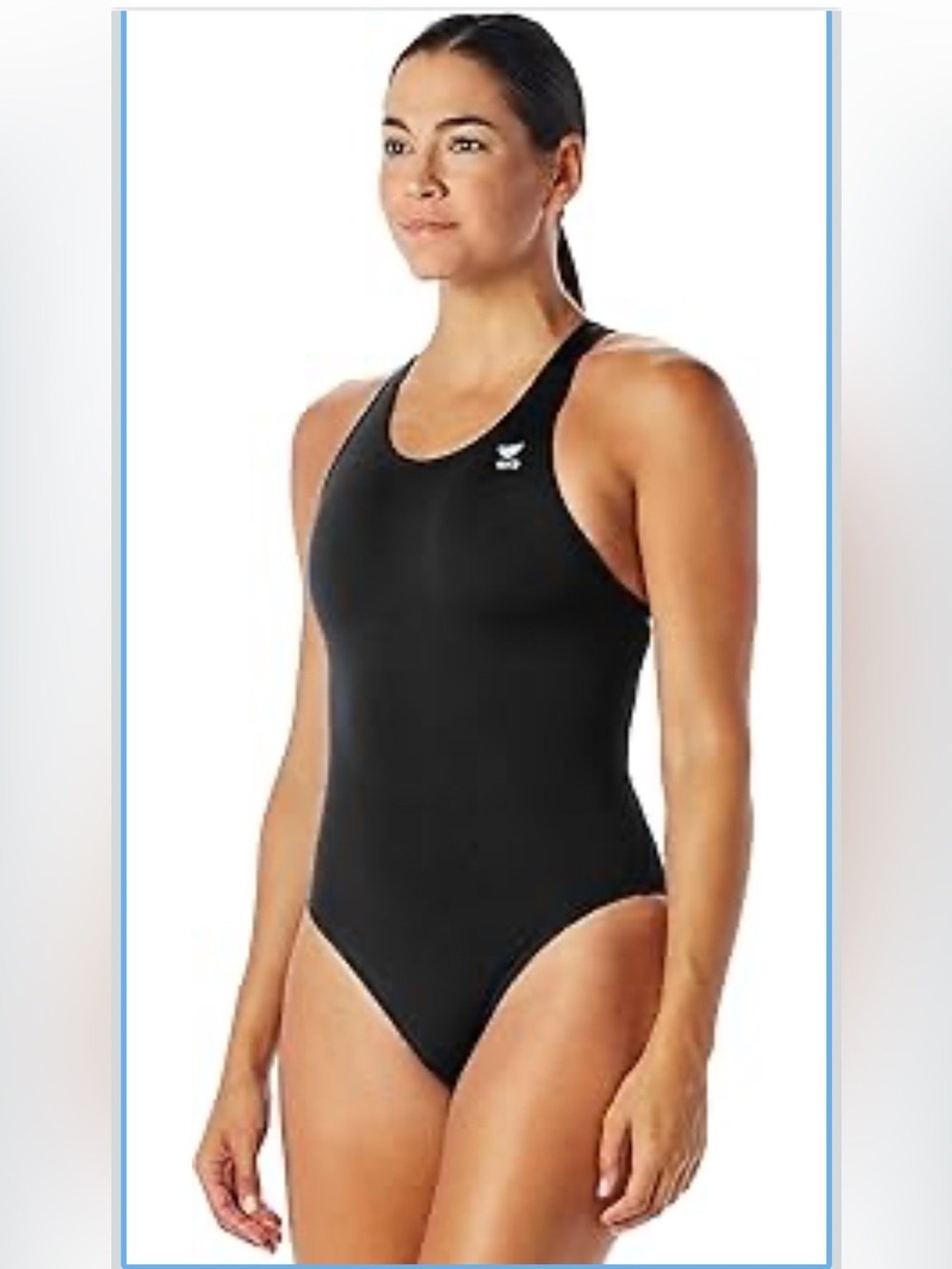 TYR Women's Durafast One Maxfit Swimsuit, Black, 38 1261/10-2